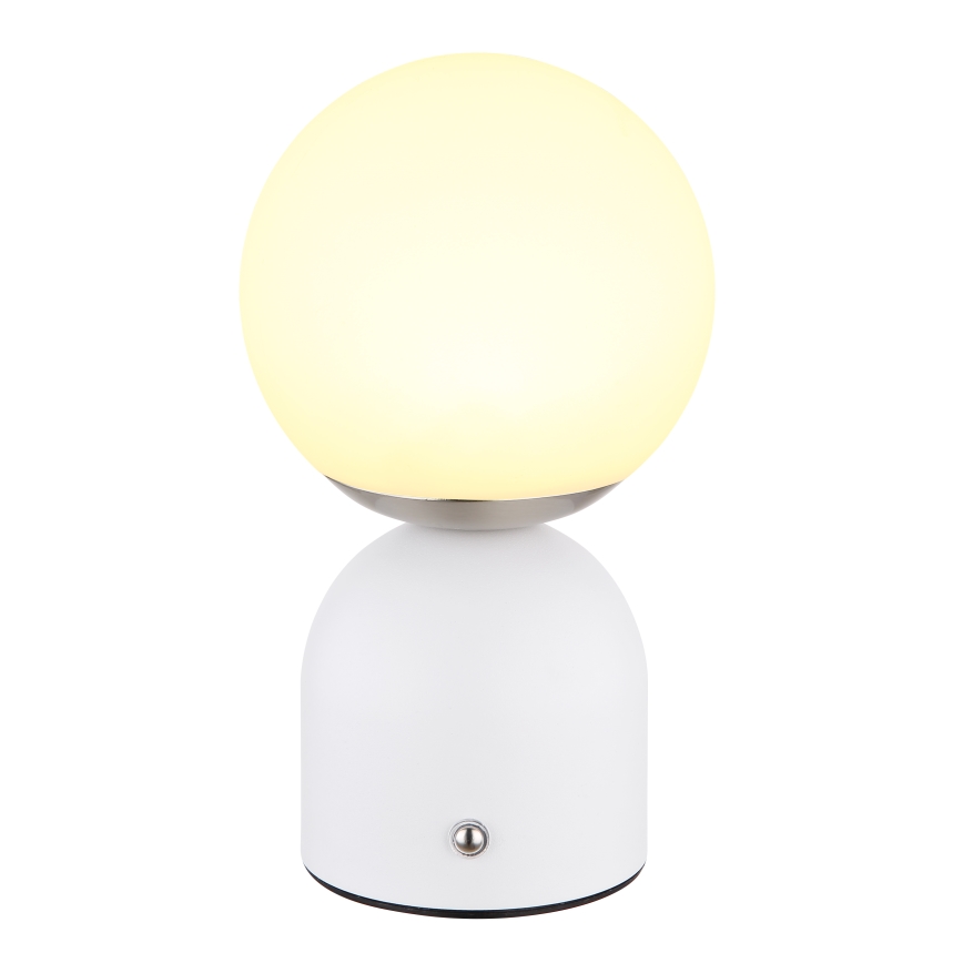 Globo - LED Zatemnitvena namizna svetilka na dotik LED/2,5W/3,7V 2700/4000/6500K 1800 mAh USB bela