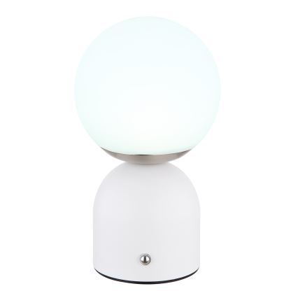 Globo - LED Zatemnitvena namizna svetilka na dotik LED/2,5W/3,7V 2700/4000/6500K 1800 mAh USB bela