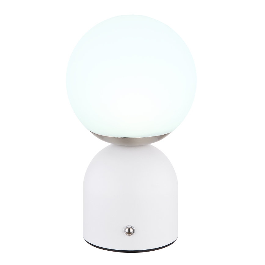 Globo - LED Zatemnitvena namizna svetilka na dotik LED/2,5W/3,7V 2700/4000/6500K 1800 mAh USB bela
