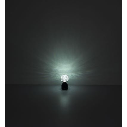 Globo - LED Zatemnitvena namizna svetilka na dotik LED/2,5W/3,7V 2700/4000/6500K 1800 mAh USB črna