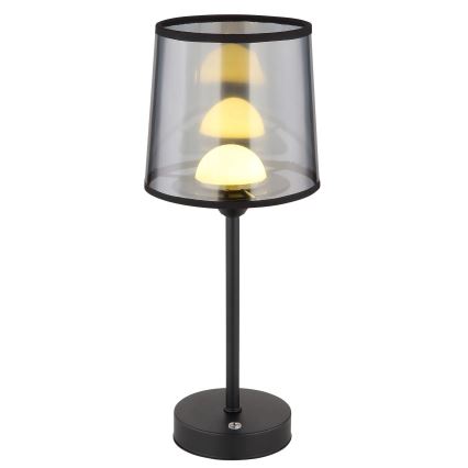 Globo - LED Zatemnitvena polnilna namizna svetilka na dotik LED/2,5W/3,7V 2700/4000/6500K 1800 mAh črna