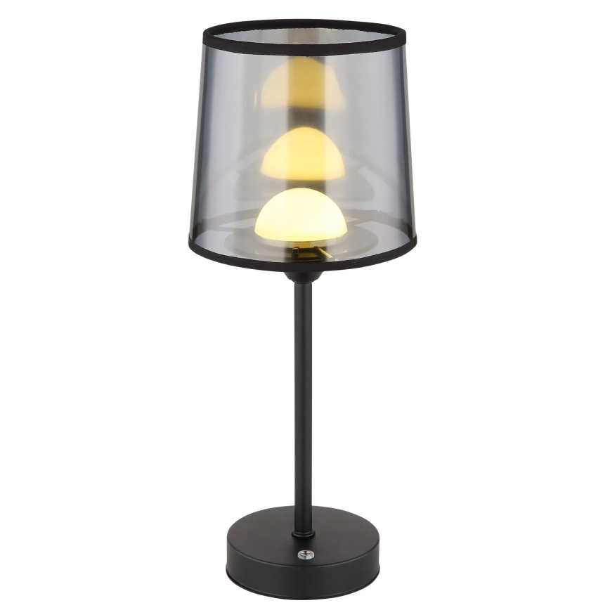 Globo - LED Zatemnitvena polnilna namizna svetilka na dotik LED/2,5W/3,7V 2700/4000/6500K 1800 mAh črna