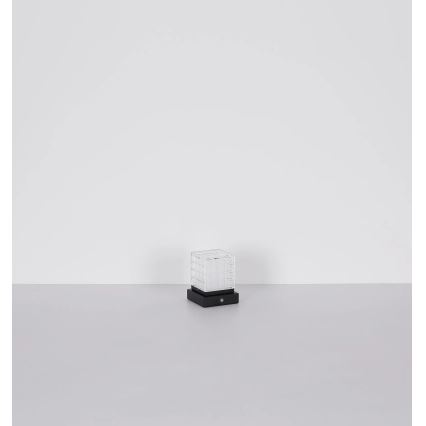 Globo - LED Zatemnitvena namizna svetilka na dotik LED/2,5W/3,7V 2700K/4000K/6500K 1800 mAh USB črna