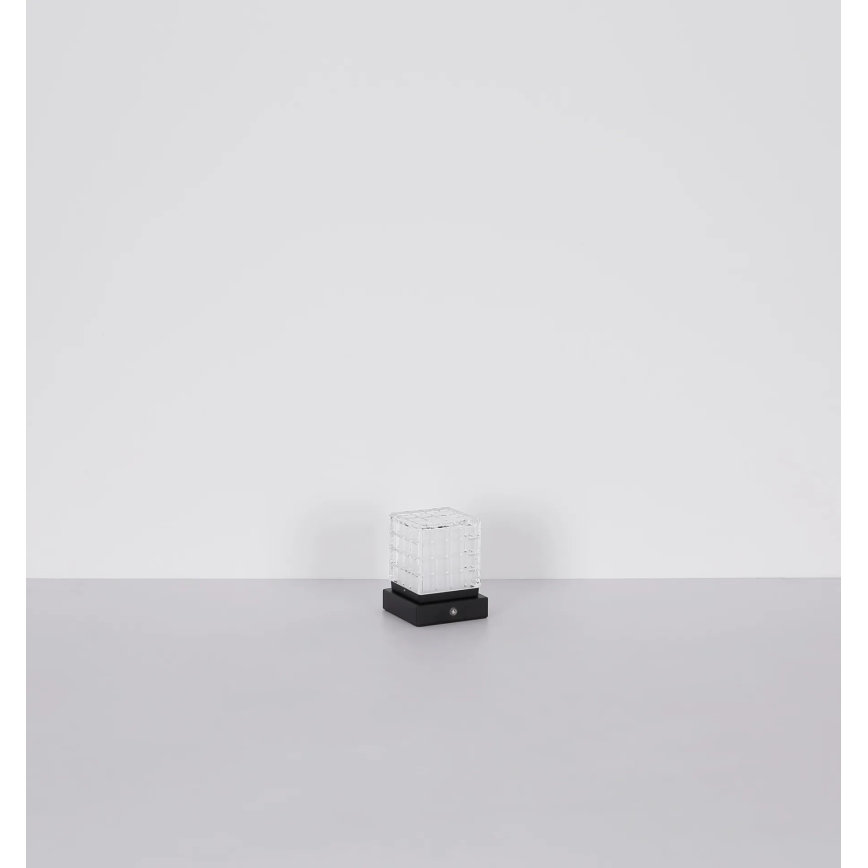 Globo - LED Zatemnitvena namizna svetilka na dotik LED/2,5W/3,7V 2700K/4000K/6500K 1800 mAh USB črna