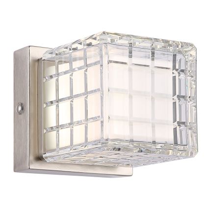 Globo - LED Zatemnitvena namizna svetilka na dotik LED/2,5W/3,7V 2700K/4000K/6500K 1800 mAh USB mat krom