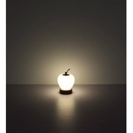 Globo - LED Zatemnitvena namizna svetilka na dotik LED/2W/3,7V 2700K/4000K/6500K 1200 mAh USB rjava