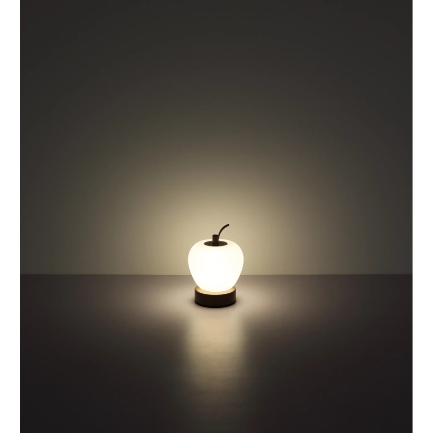 Globo - LED Zatemnitvena namizna svetilka na dotik LED/2W/3,7V 2700K/4000K/6500K 1200 mAh USB rjava