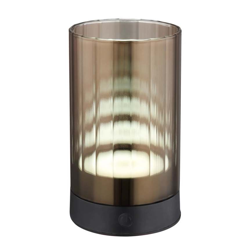 Globo - LED Zunanja zatemnitvena polnilna namizna svetilka na dotik LED/2W/3,7V 2700/4000/6500K 1200mAh IP44 rjava