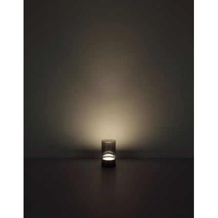 Globo - LED zunanja zatemnitvena polnilna namizna svetilka na dotik LED/2W/3,7V 2700/4000/6500K 1200mAh IP44 siva