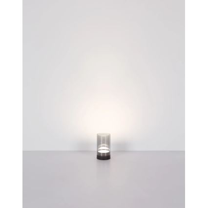 Globo - LED zunanja zatemnitvena polnilna namizna svetilka na dotik LED/2W/3,7V 2700/4000/6500K 1200mAh IP44 siva