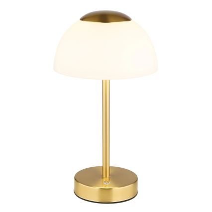Globo - LED Zatemnitvena polnilna namizna svetilka LED/2,5W/5V 1800mAh 2700K/4000K/6500K medenina