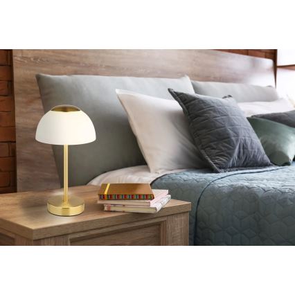 Globo - LED zatemnjiva polnilna namizna svetilka LED/2,5W/5V 1800 mAh 2700K/4000K/6500K mesing