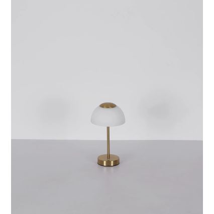 Globo - LED zatemnjiva polnilna namizna svetilka LED/2,5W/5V 1800 mAh 2700K/4000K/6500K mesing