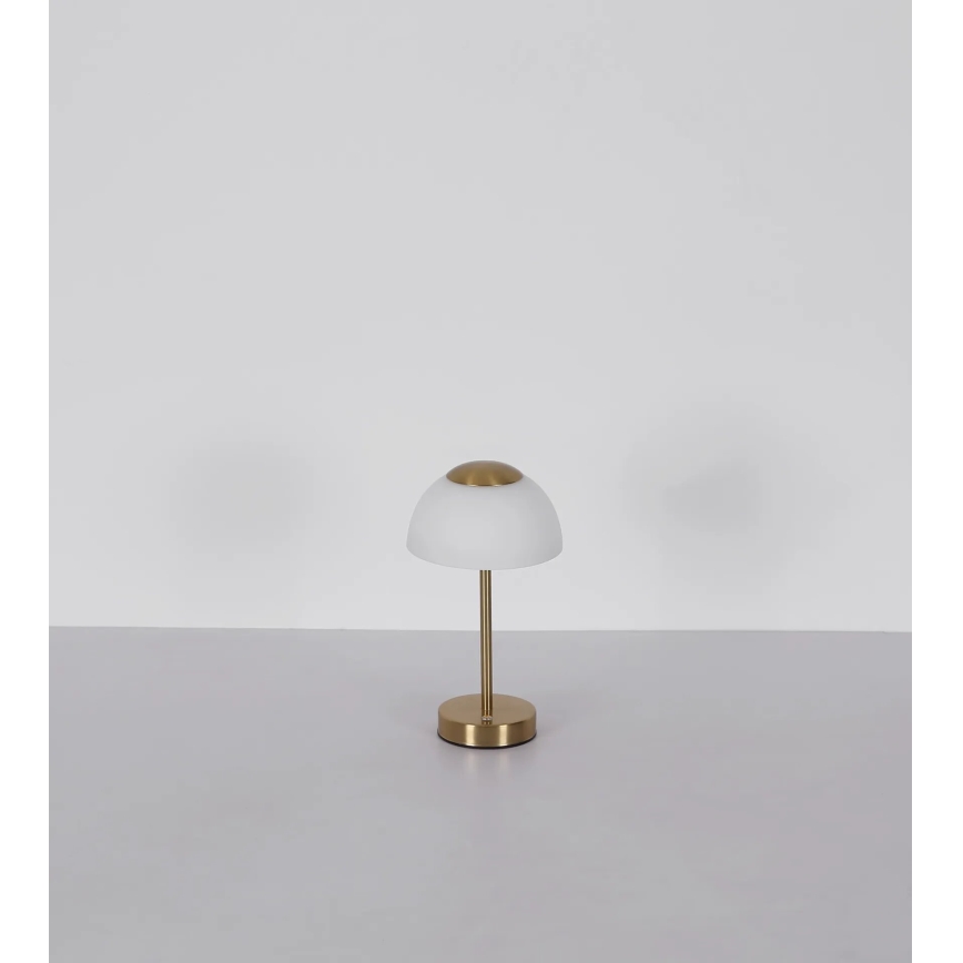 Globo - LED zatemnjiva polnilna namizna svetilka LED/2,5W/5V 1800 mAh 2700K/4000K/6500K mesing