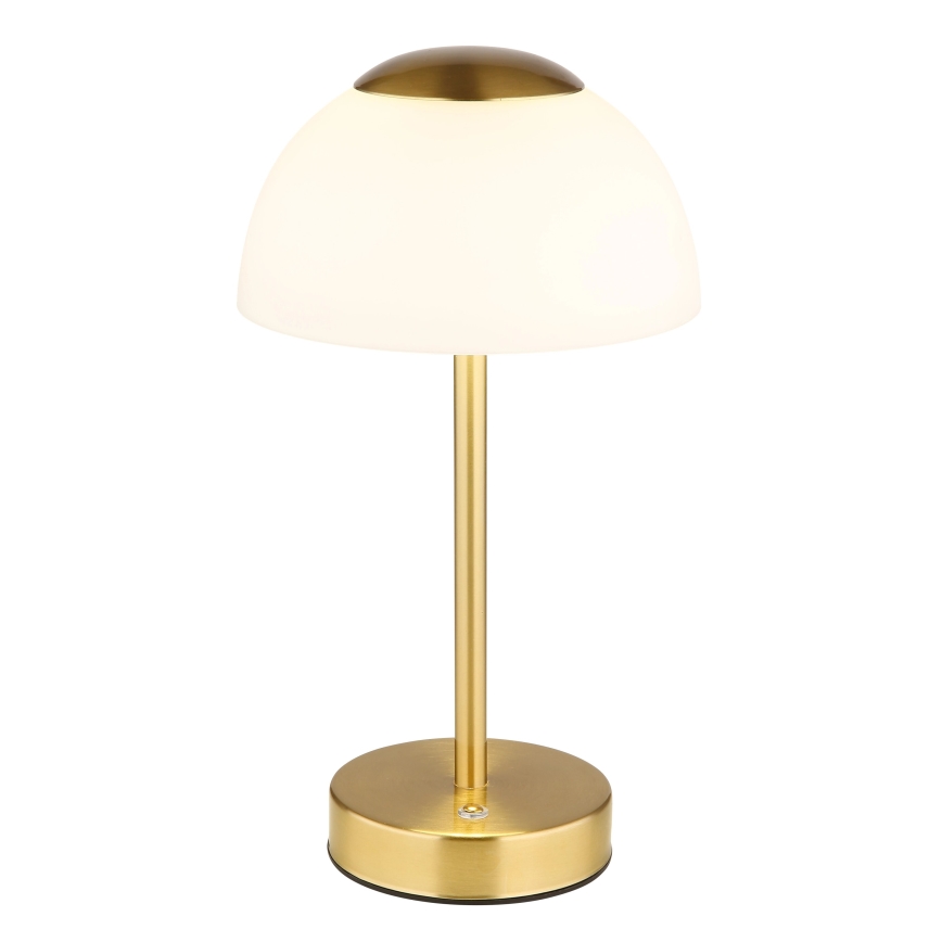 Globo - LED zatemnjiva polnilna namizna svetilka LED/2,5W/5V 1800 mAh 2700K/4000K/6500K mesing