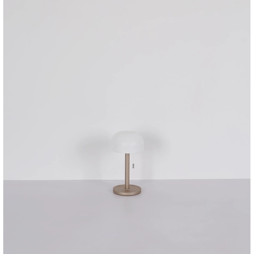 Globo - LED Polnilna namizna svetilka LED/1,5W/3,7V 3000/4200/6000K 1800mAh rjava