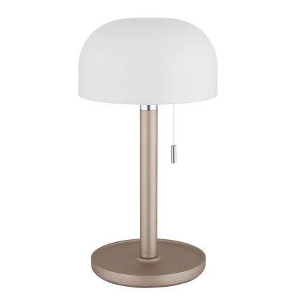 Globo - LED Polnilna namizna svetilka LED/1,5W/3,7V 3000/4200/6000K 1800mAh rjava