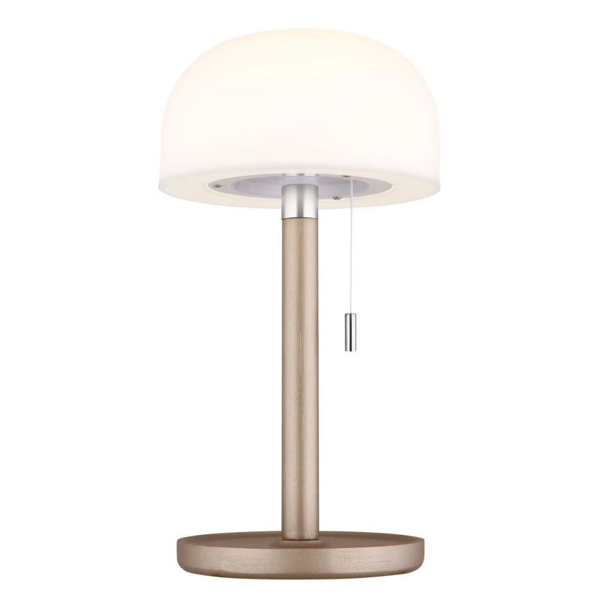 Globo - LED Polnilna namizna svetilka LED/1,5W/3,7V 3000/4200/6000K 1800mAh rjava