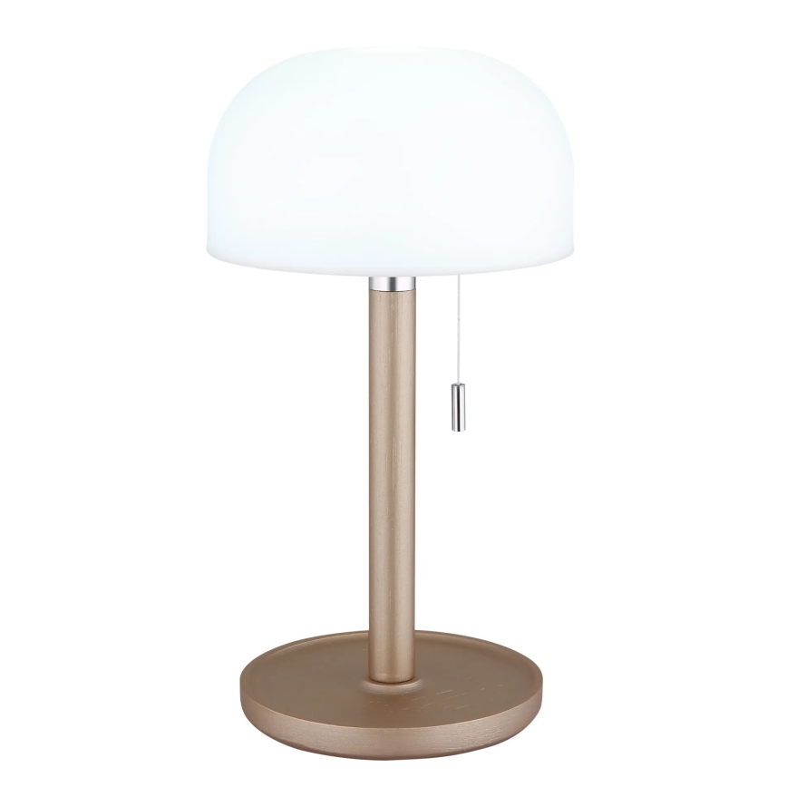 Globo - LED Polnilna namizna svetilka LED/1,5W/3,7V 3000/4200/6000K 1800mAh rjava