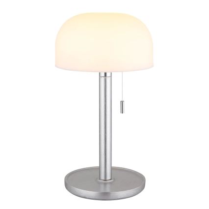 Globo - LED Polnilna namizna svetilka LED/1,5W/3,7V 3000/4200/6000K 1800mAh srebrna