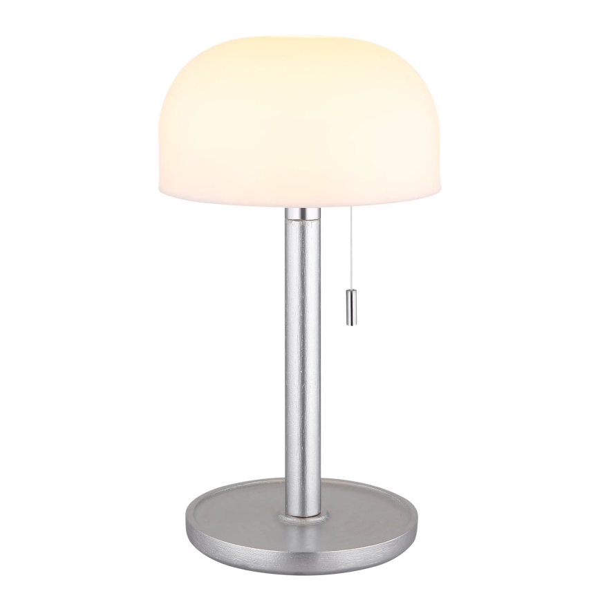 Globo - LED Polnilna namizna svetilka LED/1,5W/3,7V 3000/4200/6000K 1800mAh srebrna