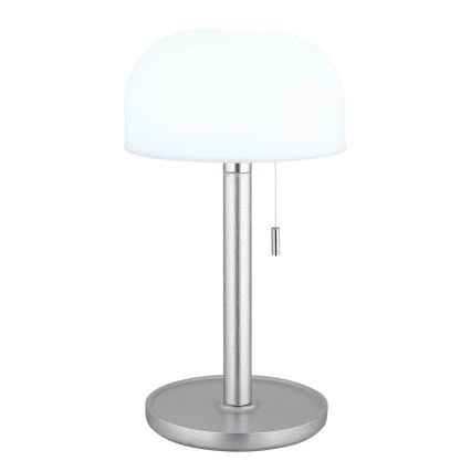 Globo - LED Polnilna namizna svetilka LED/1,5W/3,7V 3000/4200/6000K 1800mAh srebrna