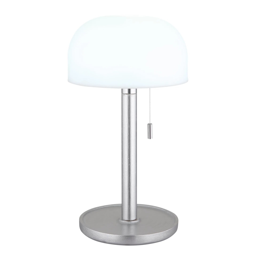 Globo - LED Polnilna namizna svetilka LED/1,5W/3,7V 3000/4200/6000K 1800mAh srebrna
