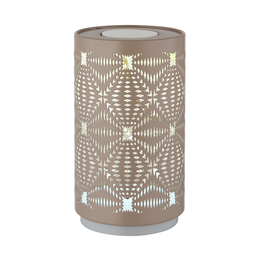 Globo - LED RGB Na dotik polnilna namizna svetilka LED/1W/5V 500 mAh rjava