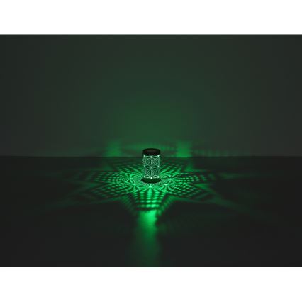 Globo - LED RGB Na dotik polnilna namizna svetilka LED/1W/5V 500 mAh rjava