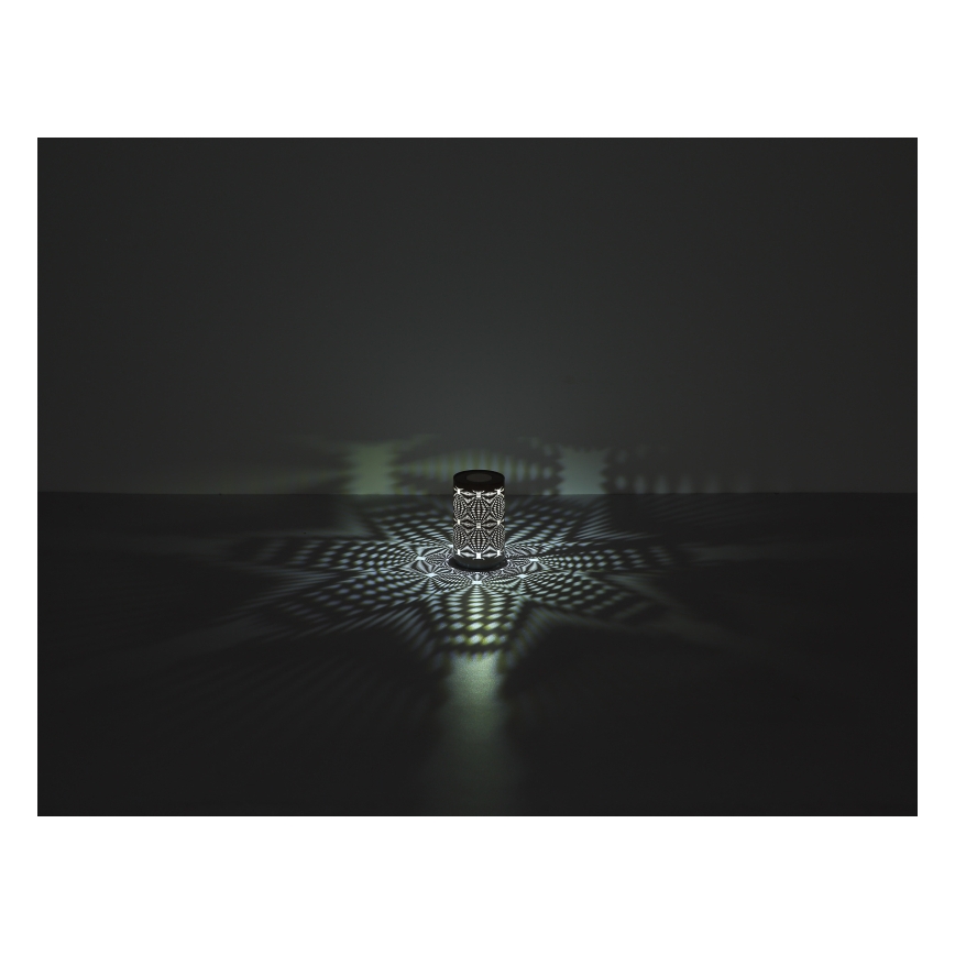 Globo - LED RGB Na dotik polnilna namizna svetilka LED/1W/5V 500 mAh rjava