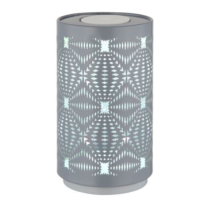 Globo - LED RGB Na dotik polnilna namizna svetilka LED/1W/5V 500 mAh siva
