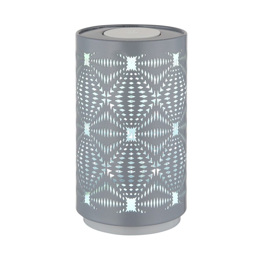 Globo - LED RGB Na dotik polnilna namizna svetilka LED/1W/5V 500 mAh siva
