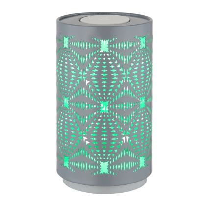 Globo - LED RGB Na dotik polnilna namizna svetilka LED/1W/5V 500 mAh siva