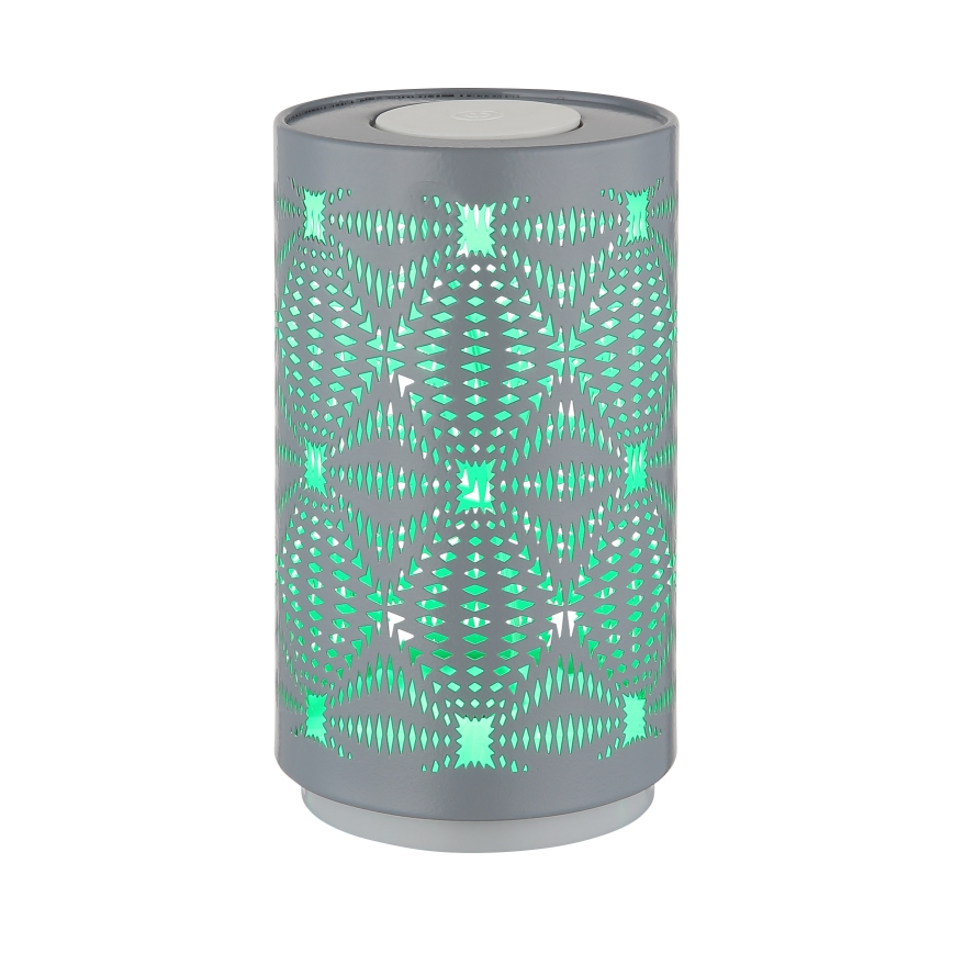 Globo - LED RGB Na dotik polnilna namizna svetilka LED/1W/5V 500 mAh siva