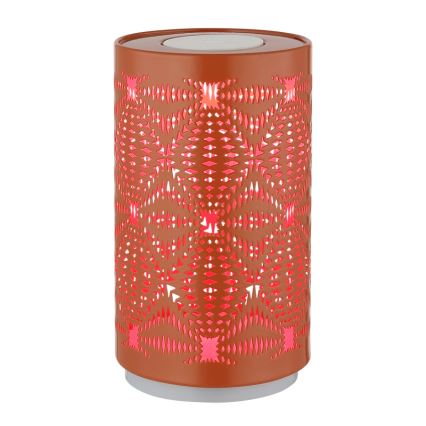 Globo - LED RGB na dotik polnilna namizna svetilka LED/1W/5V 500 mAh baker