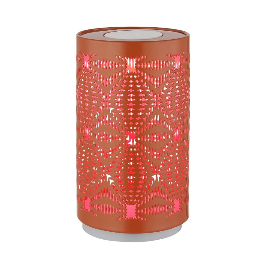 Globo - LED RGB Na dotik polnilna namizna svetilka LED/1W/5V 500 mAh baker