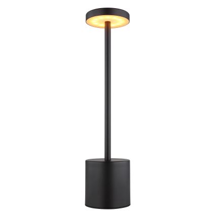 Globo - LED Zatemnitvena namizna svetilka na dotik LED/1,2W/3,7V 2000K/3500K/7000K 1200 mAh USB črna