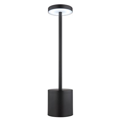 Globo - LED Zatemnitvena namizna svetilka na dotik LED/1,2W/3,7V 2000K/3500K/7000K 1200 mAh USB črna