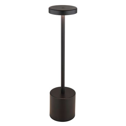 Globo - LED Zatemnitvena namizna svetilka na dotik LED/1,2W/3,7V 2000K/3500K/7000K 1200 mAh USB črna
