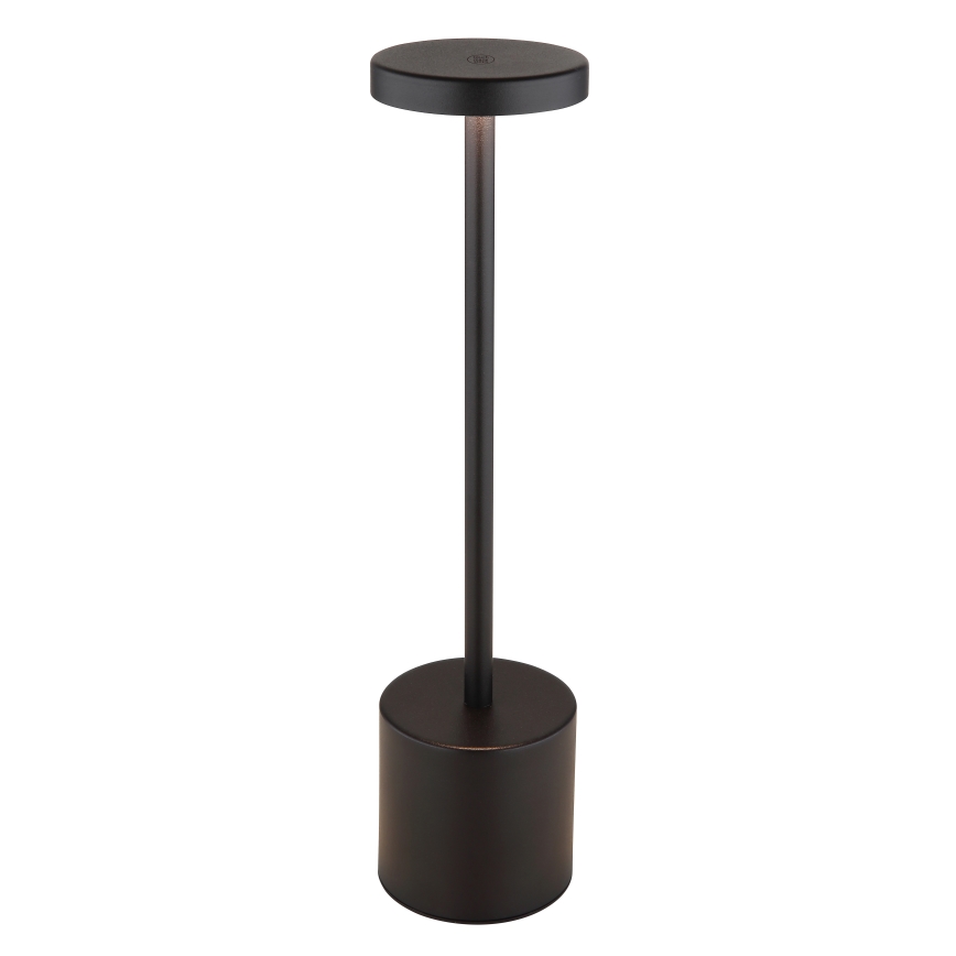 Globo - LED Zatemnitvena namizna svetilka na dotik LED/1,2W/3,7V 2000K/3500K/7000K 1200 mAh USB črna