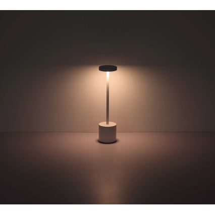 Globo - LED Zatemnitvena namizna svetilka na dotik LED/1,2W/3,7V 2000K/3500K/7000K 1200 mAh USB bela