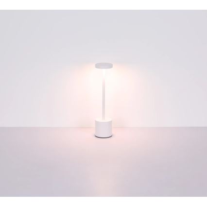 Globo - LED Zatemnitvena namizna svetilka na dotik LED/1,2W/3,7V 2000K/3500K/7000K 1200 mAh USB bela