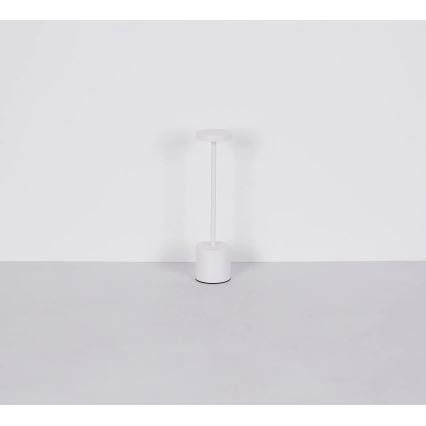Globo - LED Zatemnitvena namizna svetilka na dotik LED/1,2W/3,7V 2000K/3500K/7000K 1200 mAh USB bela