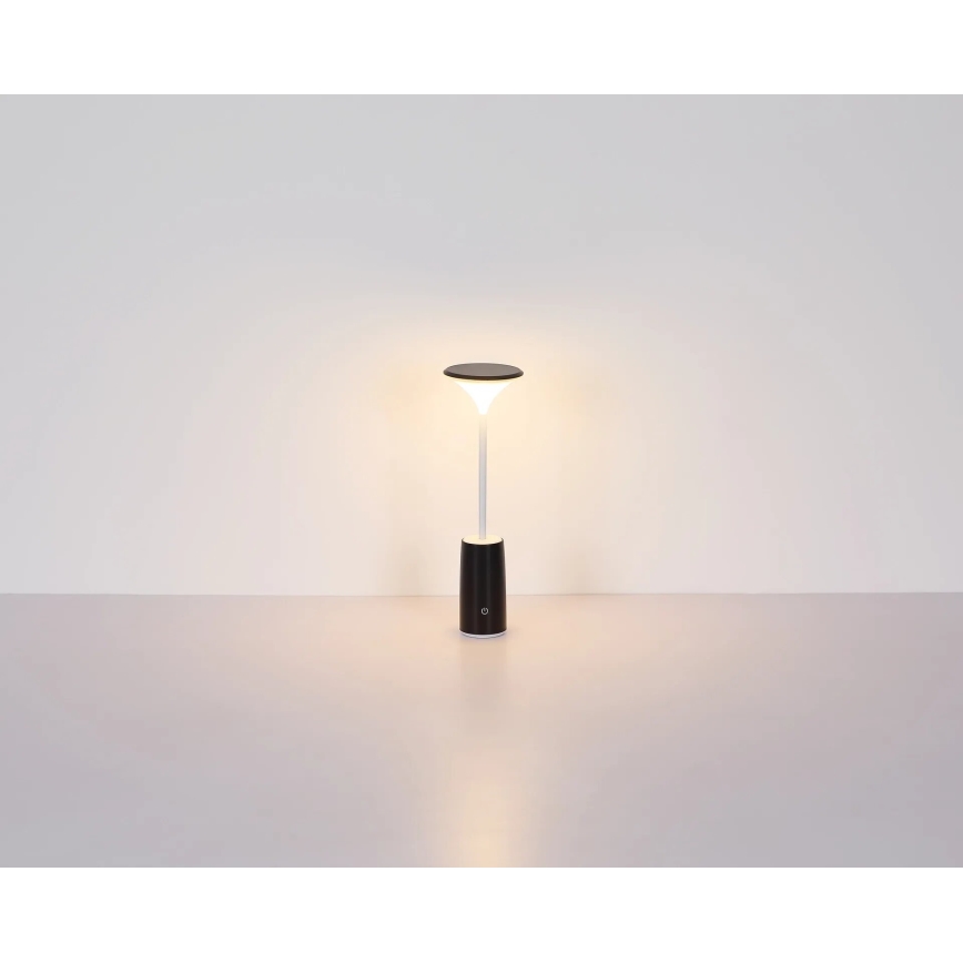 Globo - LED Zatemnitvena polnilna namizna svetilka na dotik LED/1,2W/3,7V 3000K 1500mAh črna