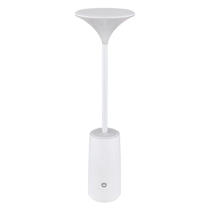 Globo - LED Zatemnitvena polnilna namizna svetilka na dotik LED/1,2W/3,7V 3000K 1500mAh bela