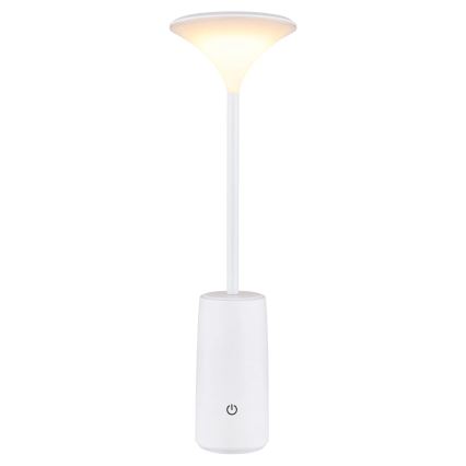 Globo - LED Zatemnitvena polnilna namizna svetilka na dotik LED/1,2W/3,7V 3000K 1500mAh bela