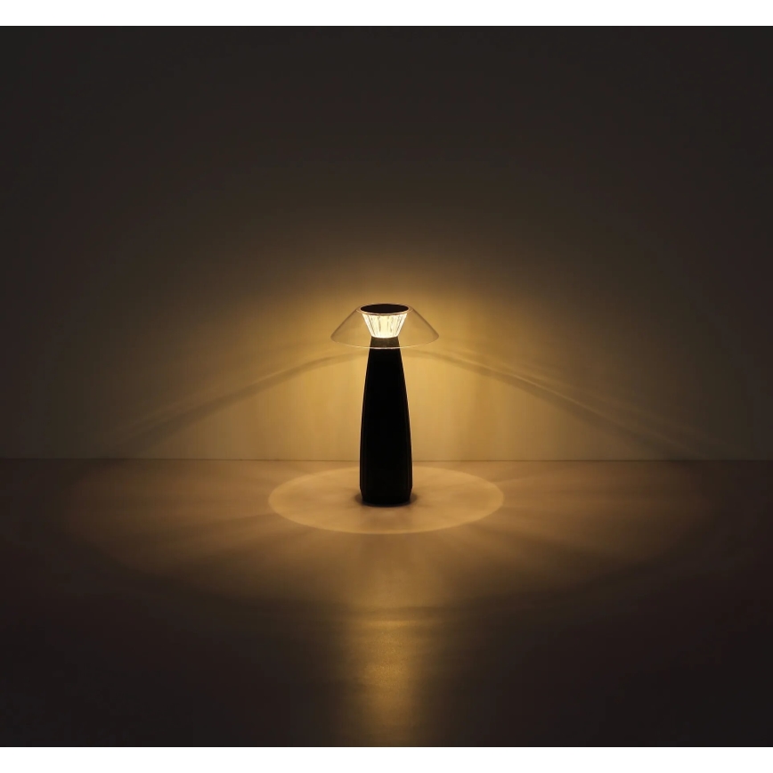 Globo - LED Zatemnitvena polnilna namizna svetilka na dotik LED/1W/3,7V 3000K 1200mAh črna