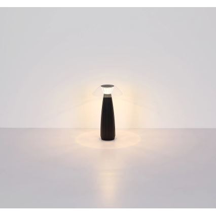 Globo - LED Zatemnitvena polnilna namizna svetilka na dotik LED/1W/3,7V 3000K 1200mAh črna