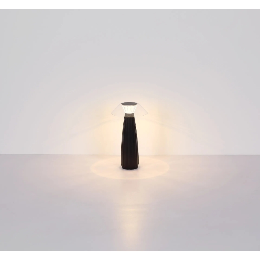 Globo - LED Zatemnitvena polnilna namizna svetilka na dotik LED/1W/3,7V 3000K 1200mAh črna