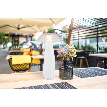 Globo - LED Zatemnitvena polnilna namizna svetilka na dotik LED/1W/3,7V 3000K 1200mAh bela